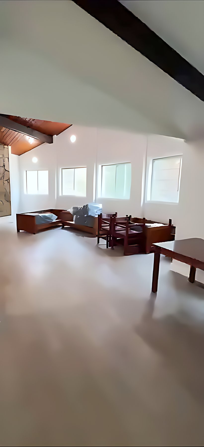 Renovated living and dining space